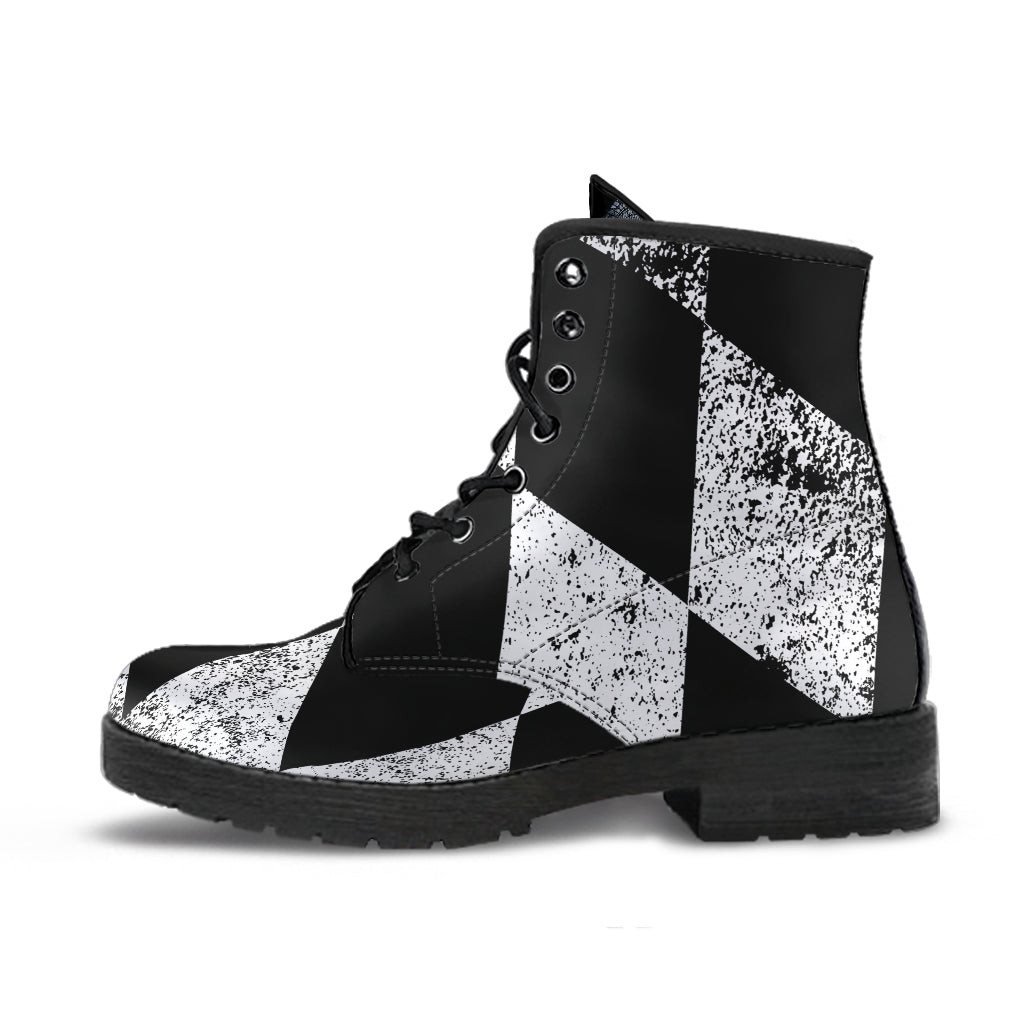 Racing Checkered Boots