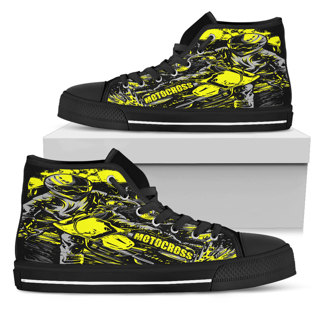 Motocross High Top Shoes