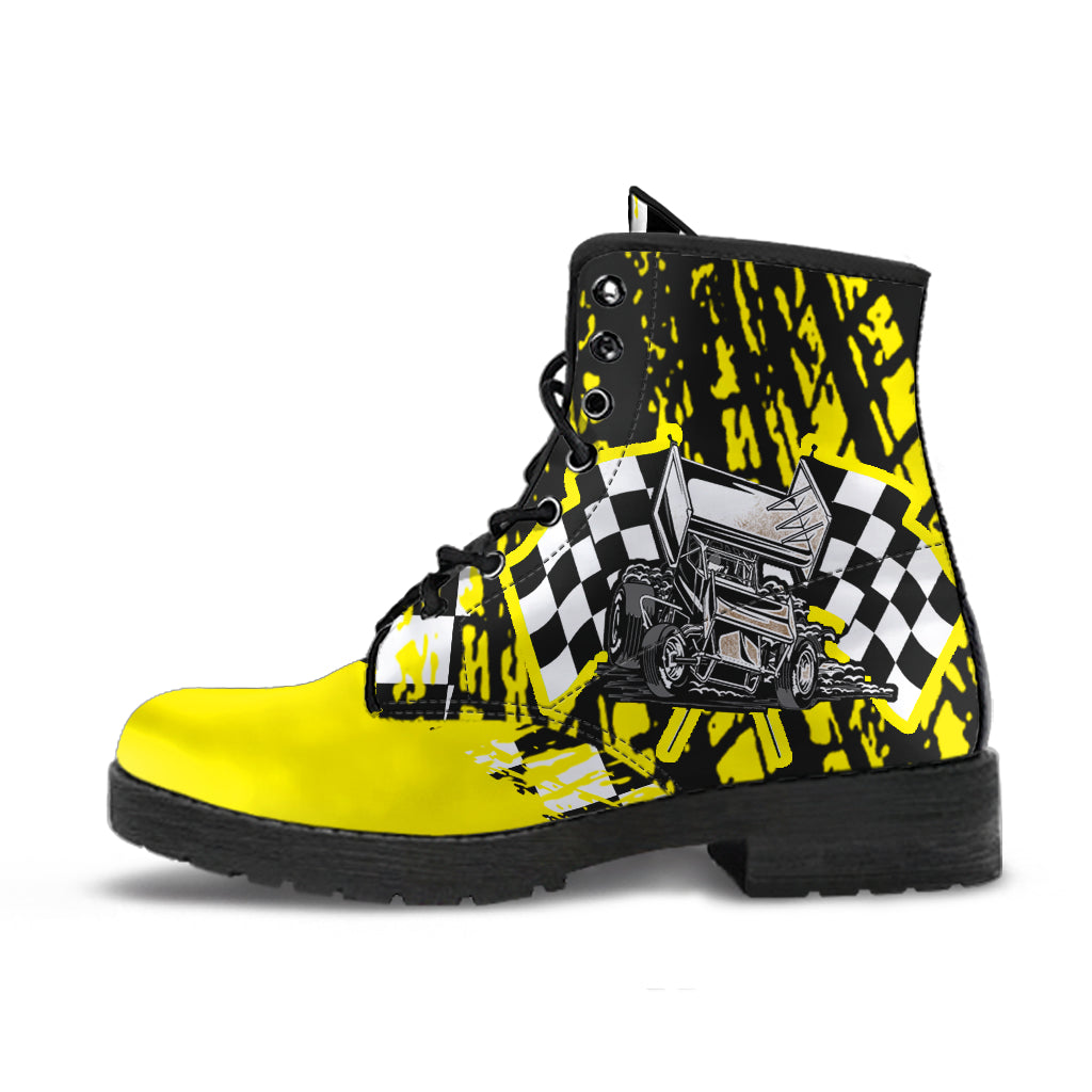 Racing Boots Sprint Car Yellow