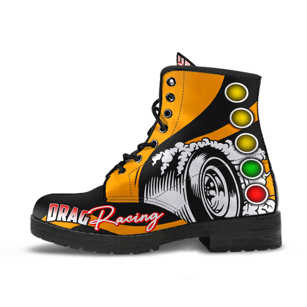 Drag Racing Boots orange