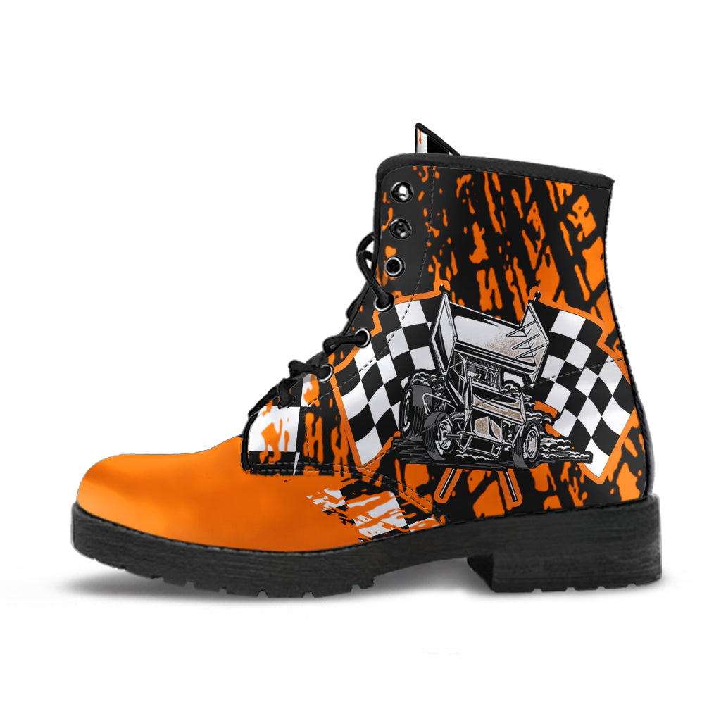 Racing Boots Sprint Car Orange
