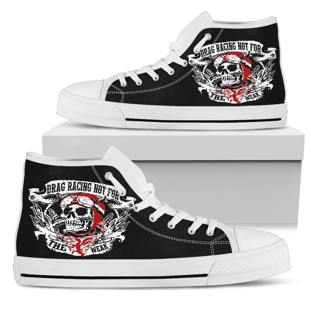 Drag Racing High Top Shoes