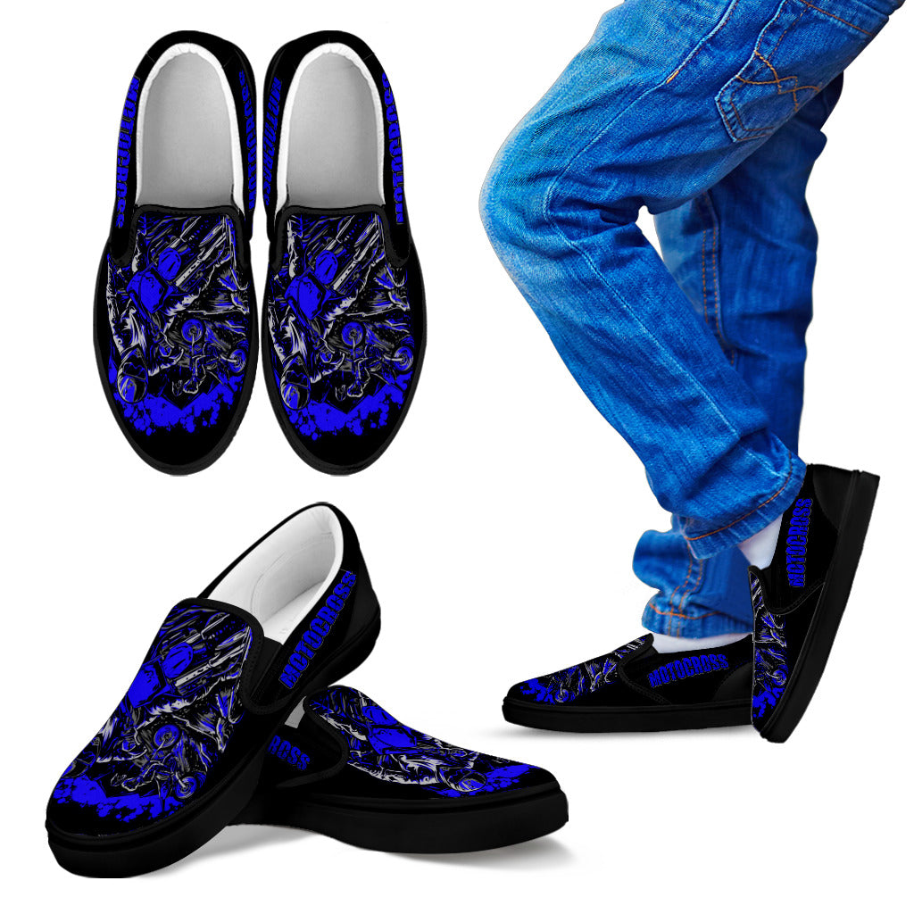 Motocross Slip On Shoes
