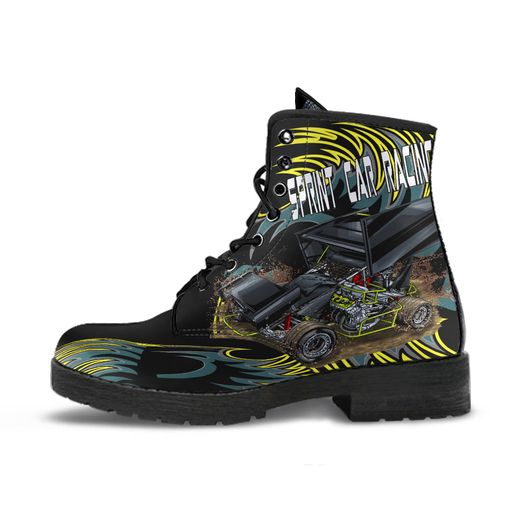 Sprint Car Racing Boots V2