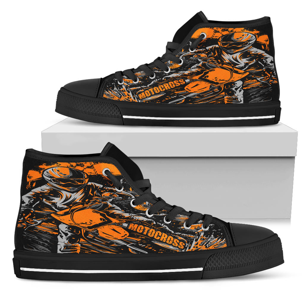 Motocross High Top Shoes