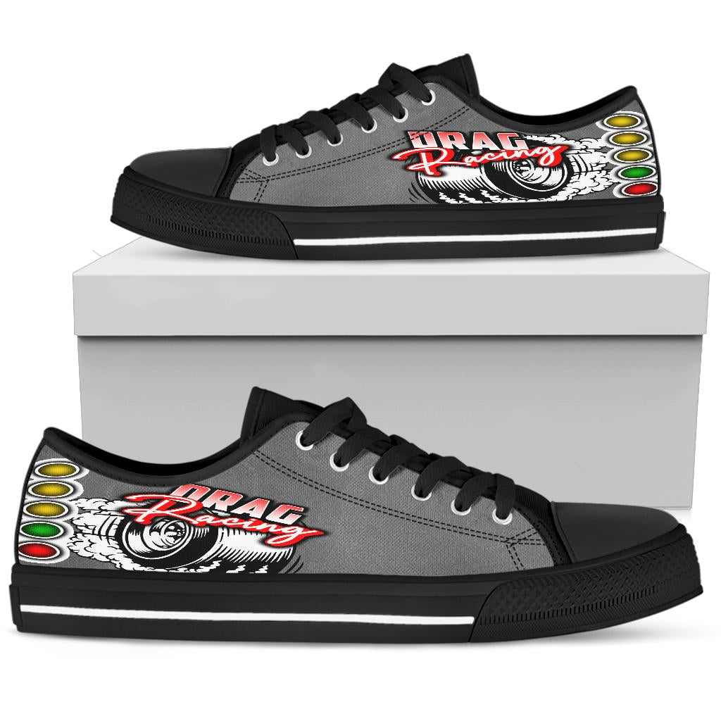 Drag Racing Low Top Shoes