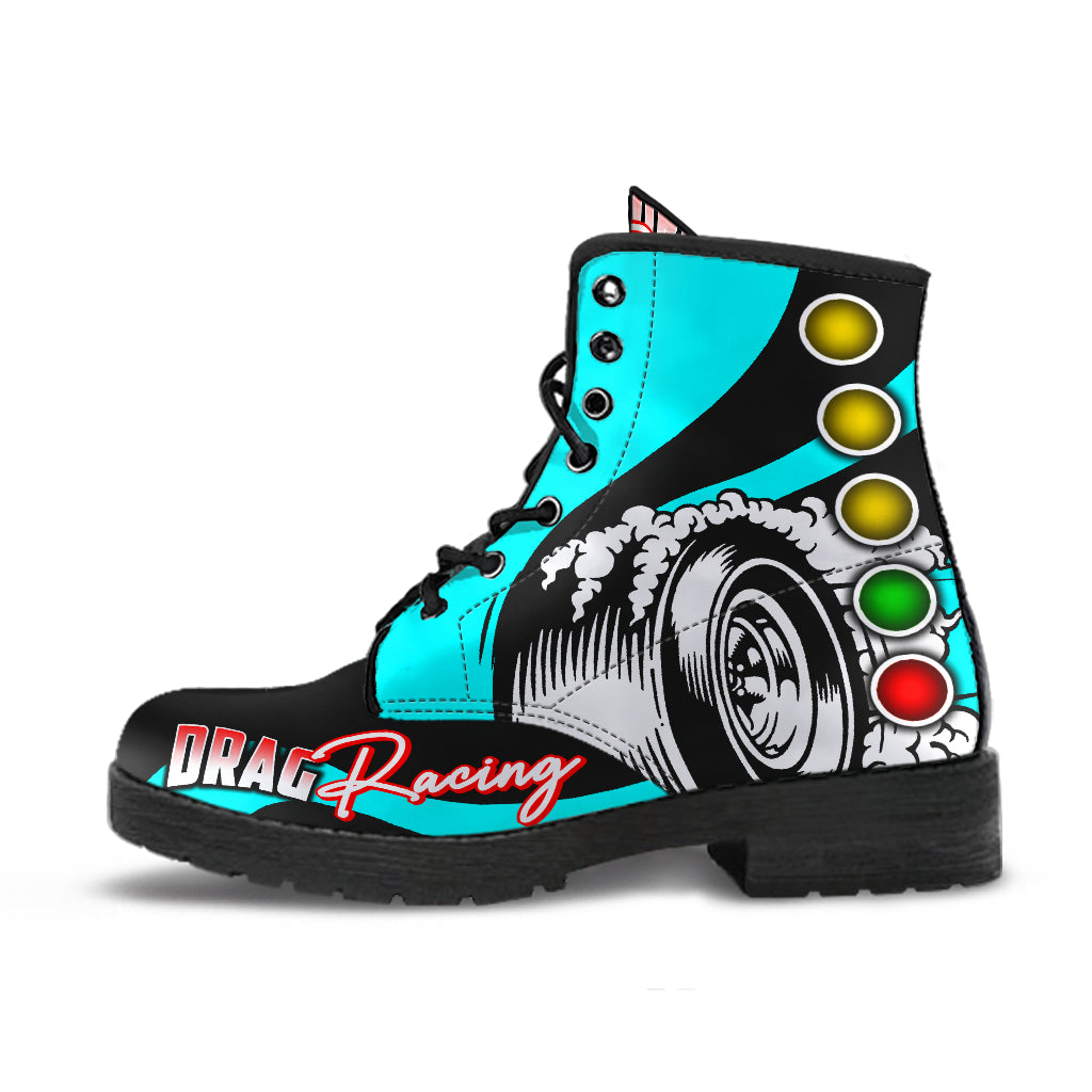 Drag Racing Boots carolina blue