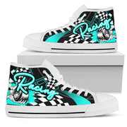 Racing High Top Shoes carolina blue