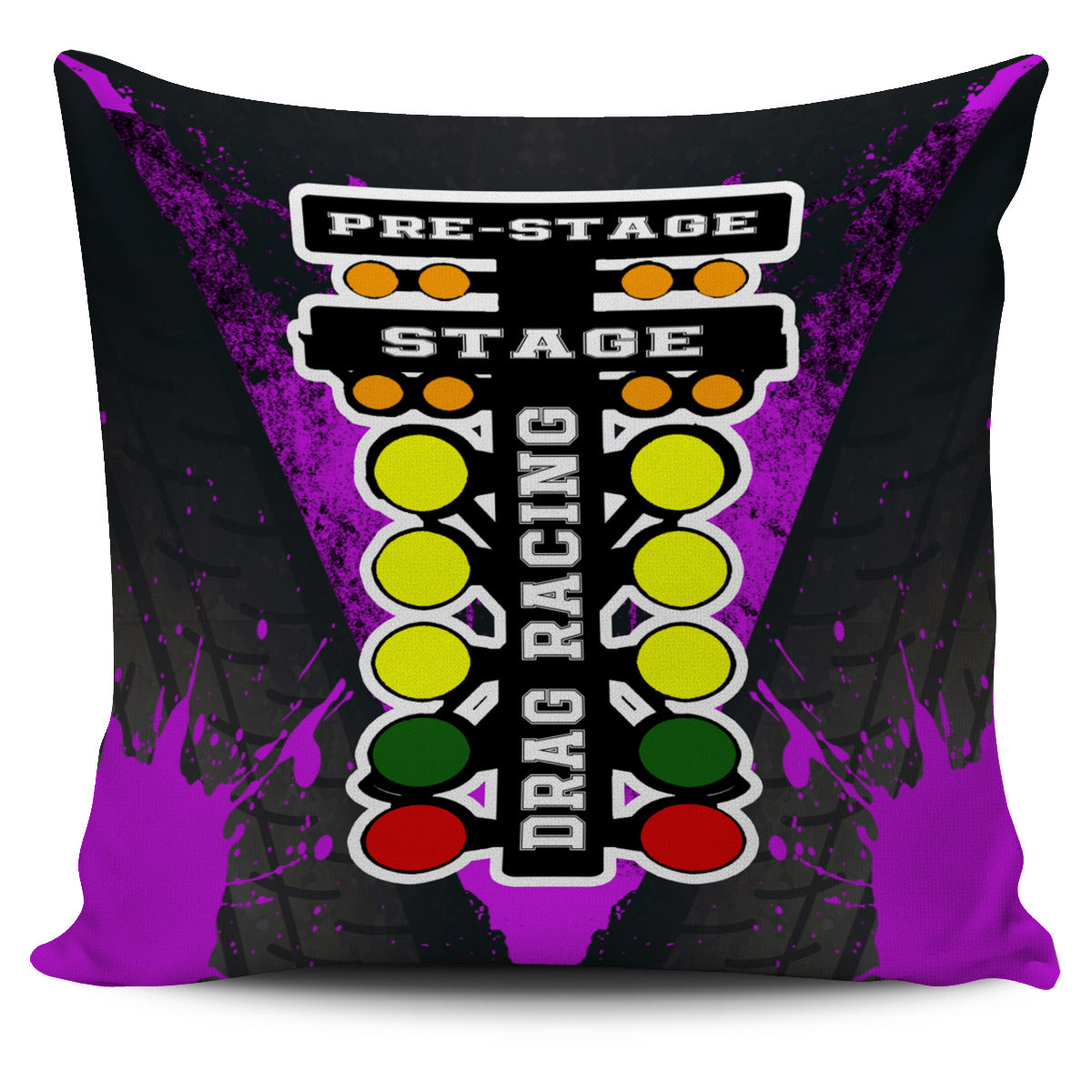 Drag Racing Pillow Cover RBNPi