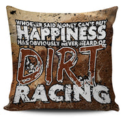 Dirt Racing Pillow