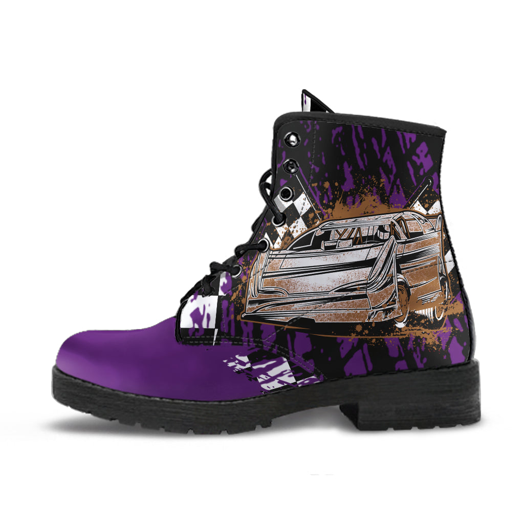Racing Boots Late Model Purple