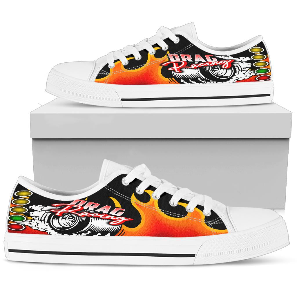 Drag Racing Low Top Shoes
