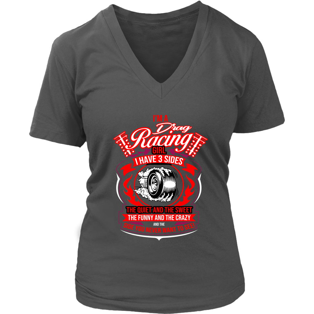 Drag Racing girl T-Shirts