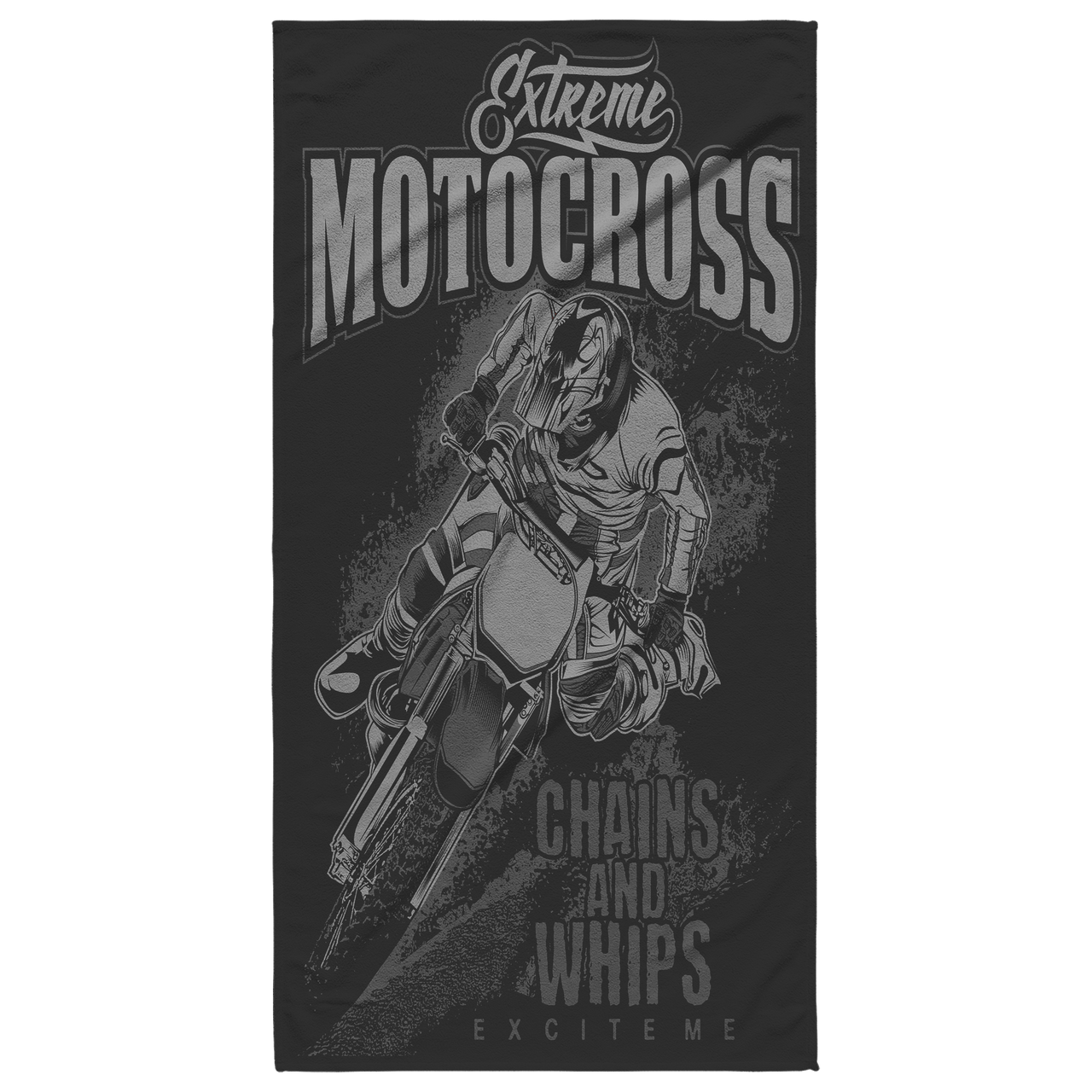 Motocross Beach Towel