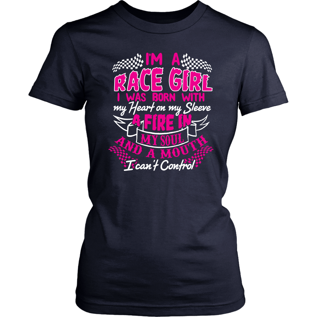 racing girl t-shirts