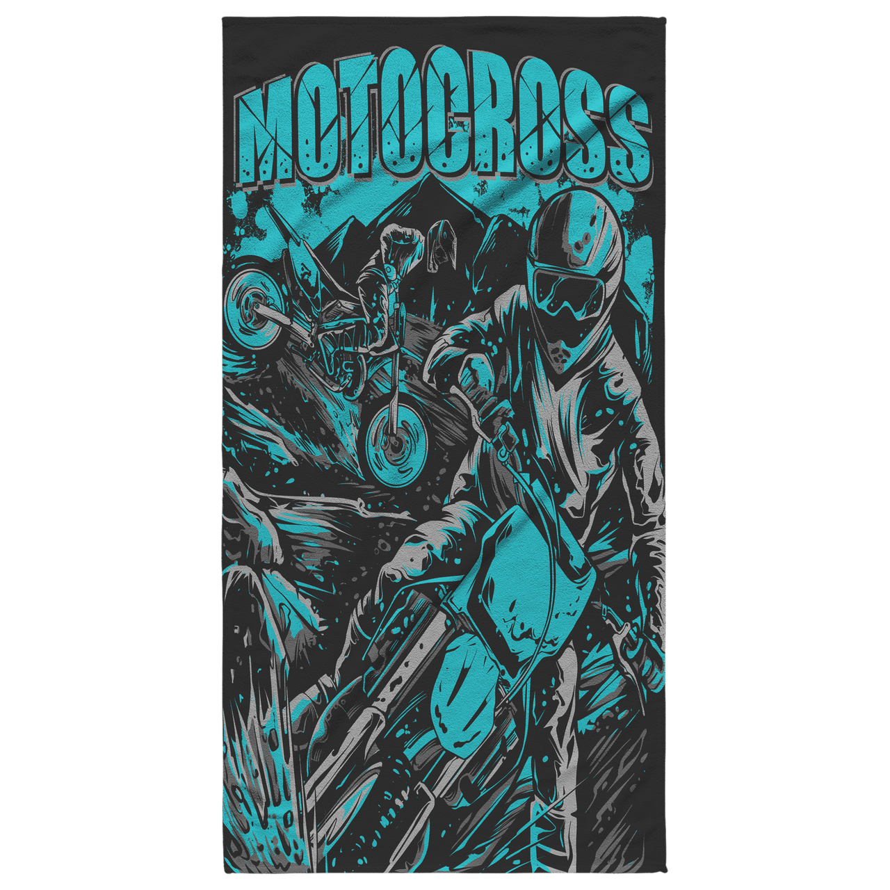 Motocross Beach Towel