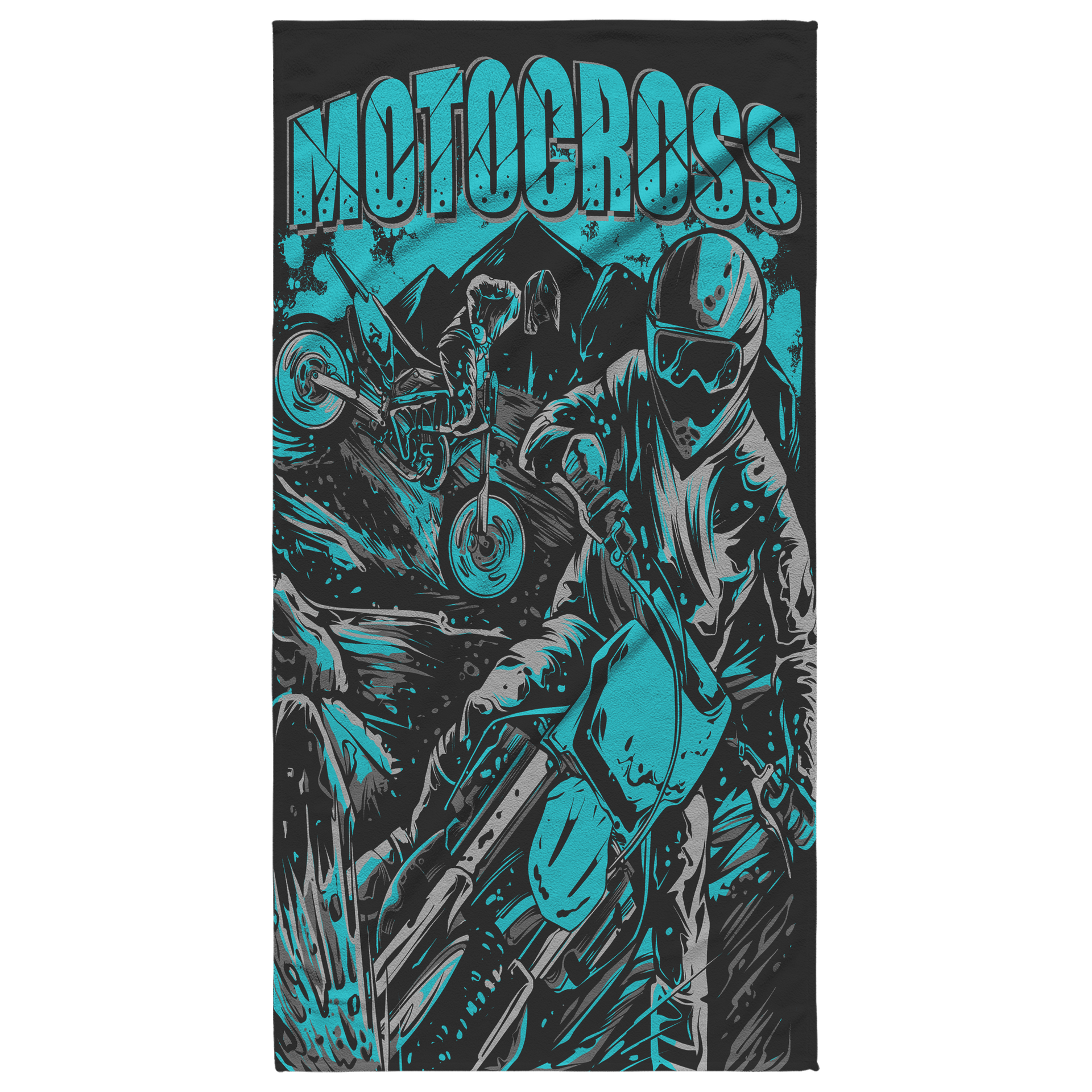 Motocross Beach Towel