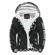 Dirty Mind Caring Friend Drag Racing Sherpa Jacket