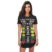 Drag Racing Tree T-Shirt Dress