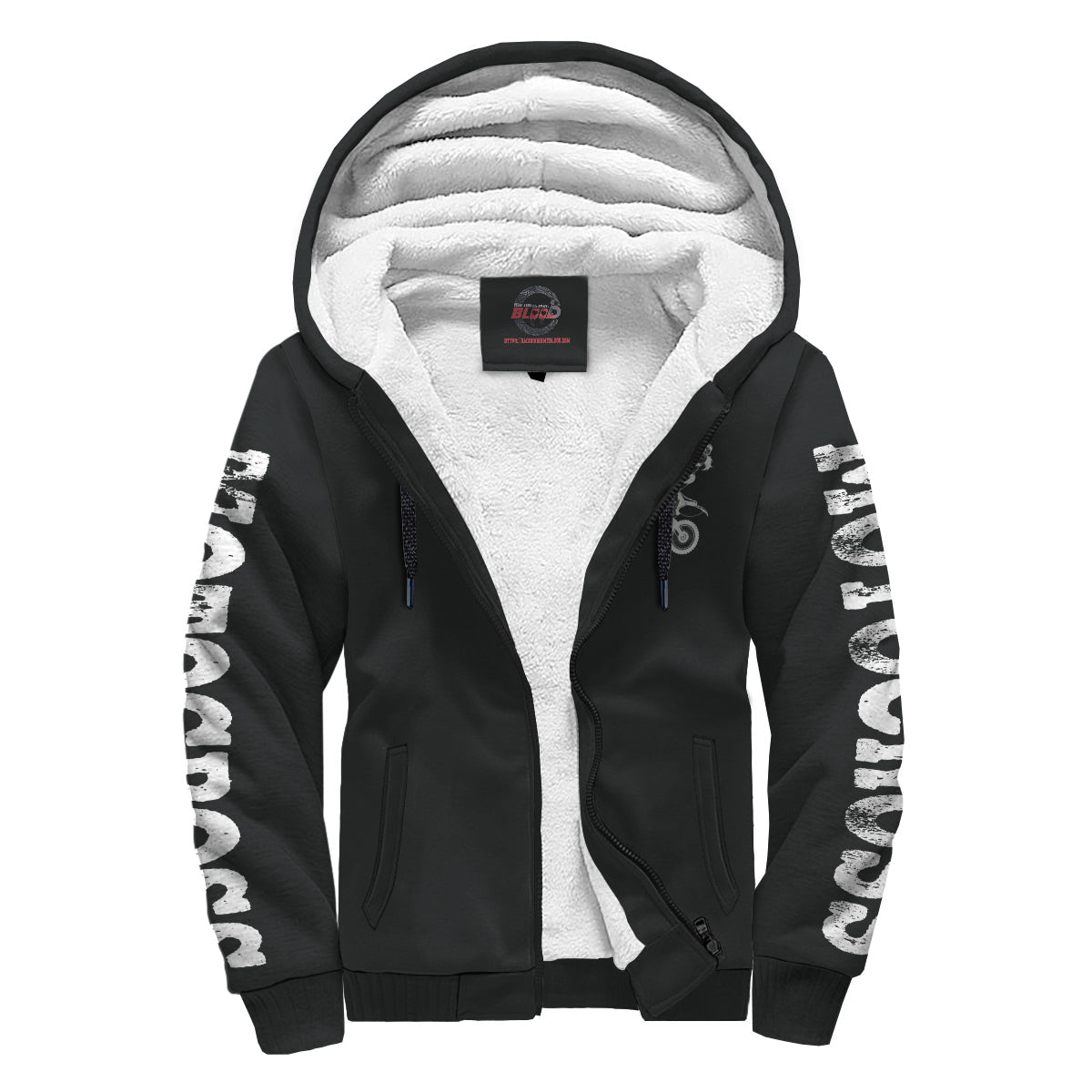 Whoever Said Motocross Is A Guy Thing Sherpa Jacket
