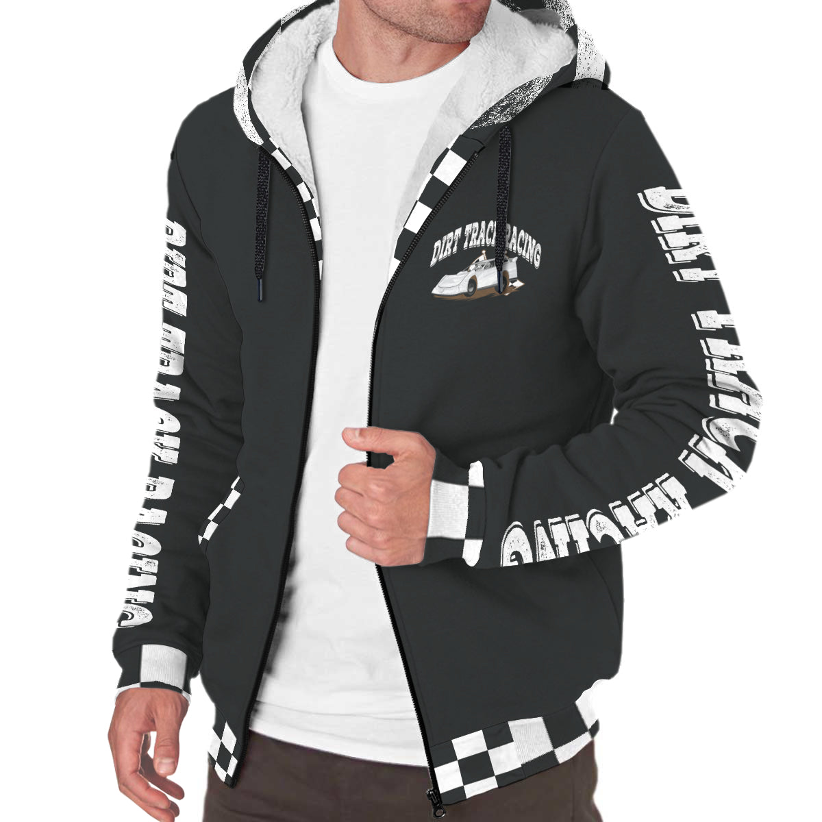 Dirt Track Racing Late Model Sherpa Jacket