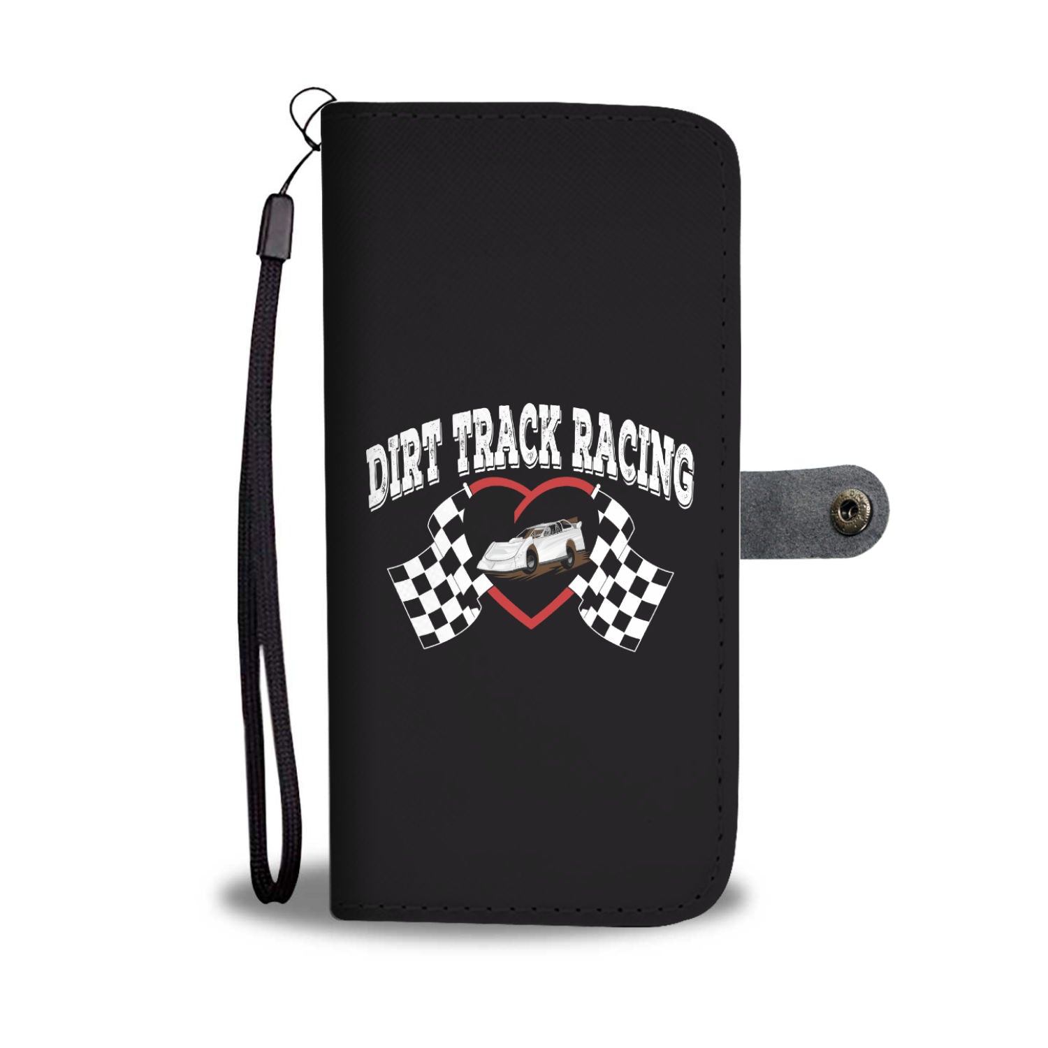 Dirt Track Racing Late Model Wallet Case