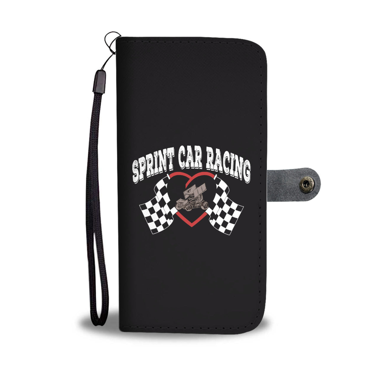 Sprint Car Racing Wallet Case