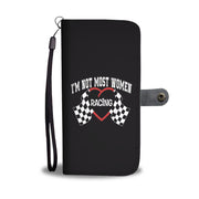 I'm Not Most Women Racing Wallet Case