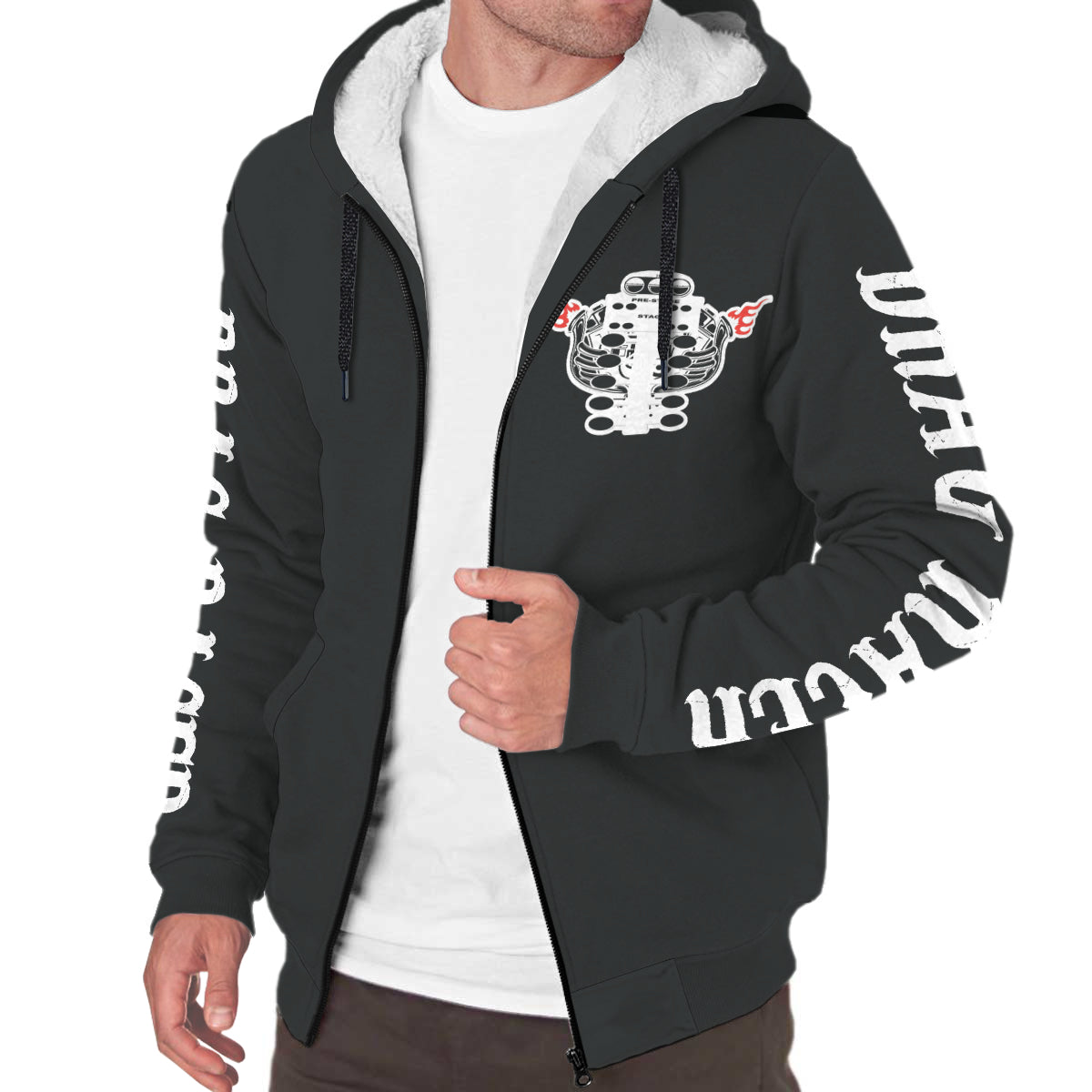 Drag Racer Sherpa Jacket
