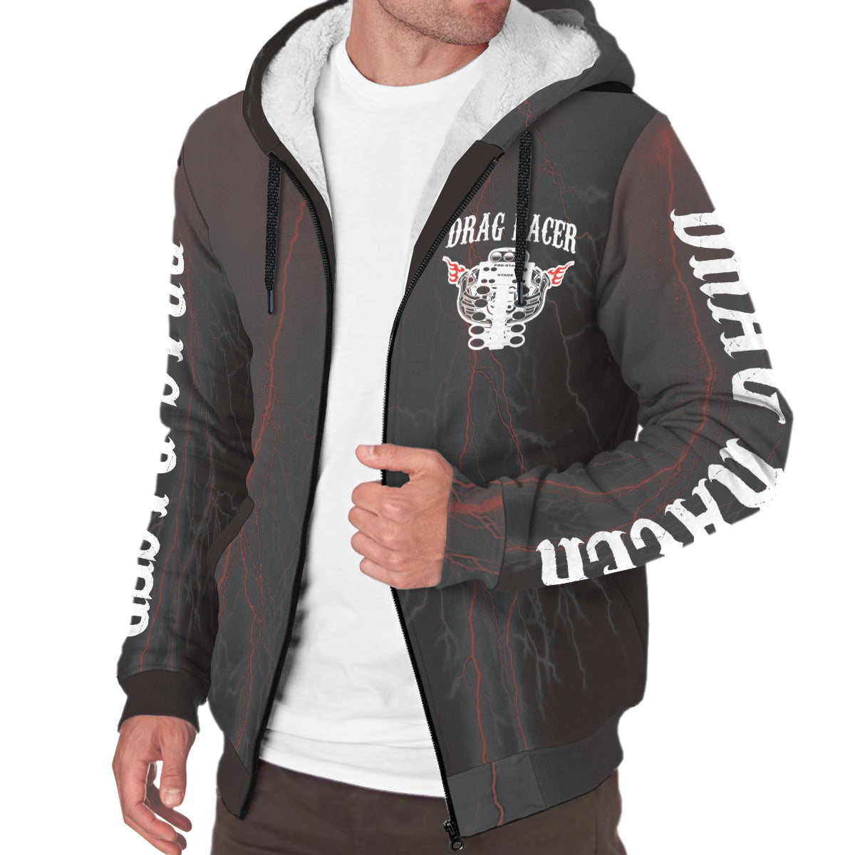 Drag Racer Sherpa Jacket