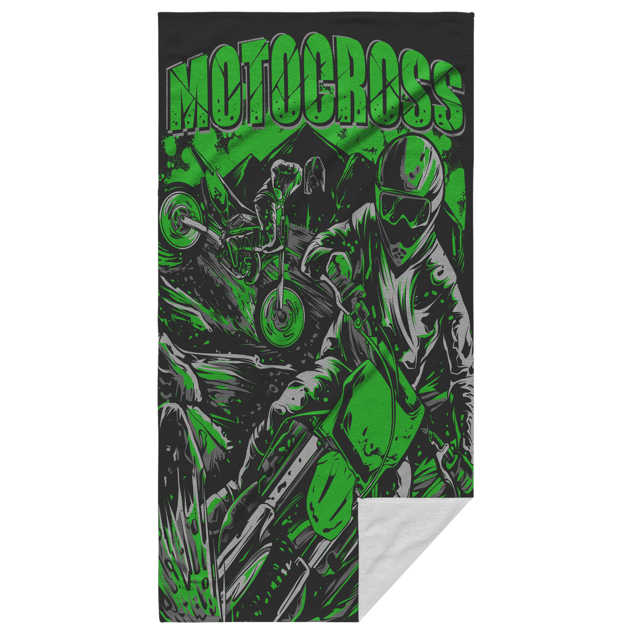 Motocross Beach Towel