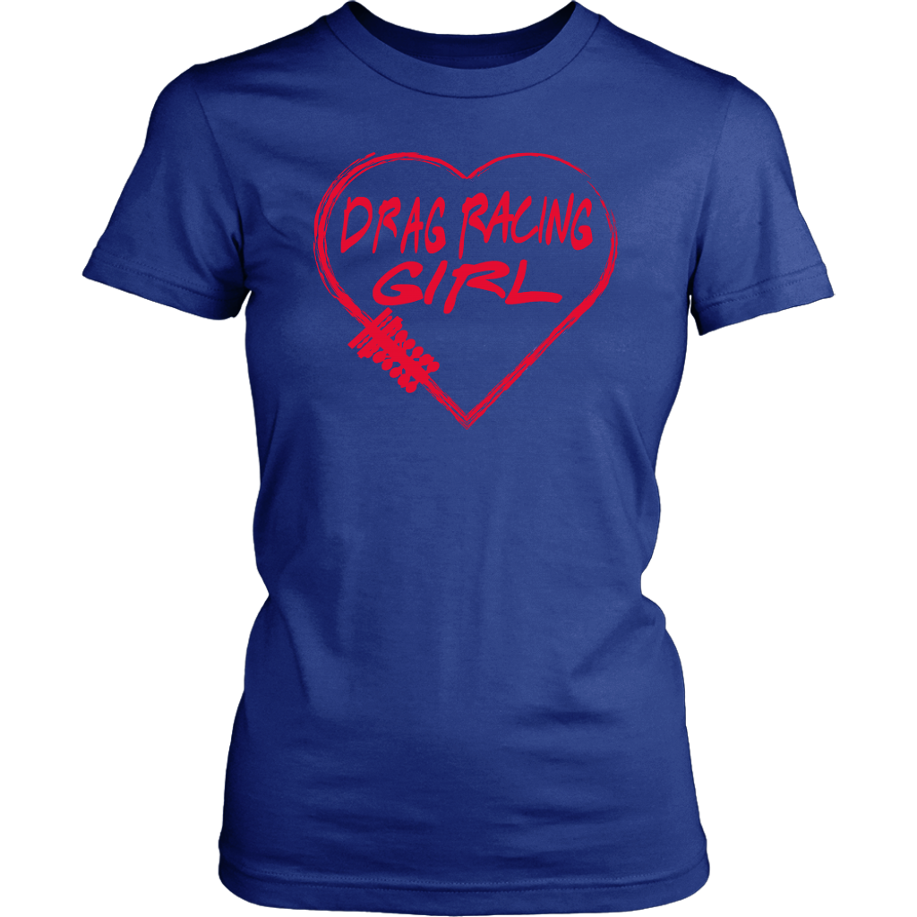 Drag Racing girl T-Shirts