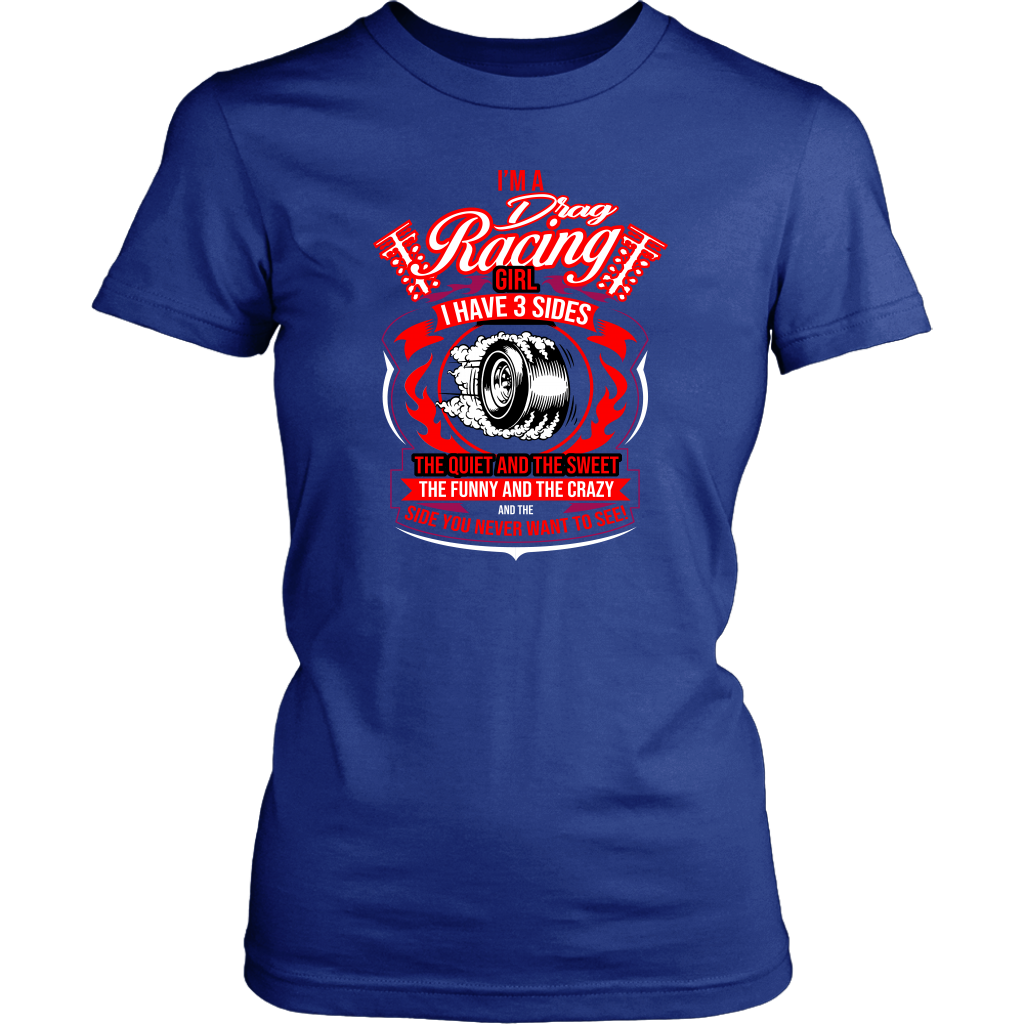 Drag Racing girl T-Shirts