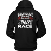 drag racing men's t-shirts