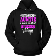 dirt racing auntie t-shirts