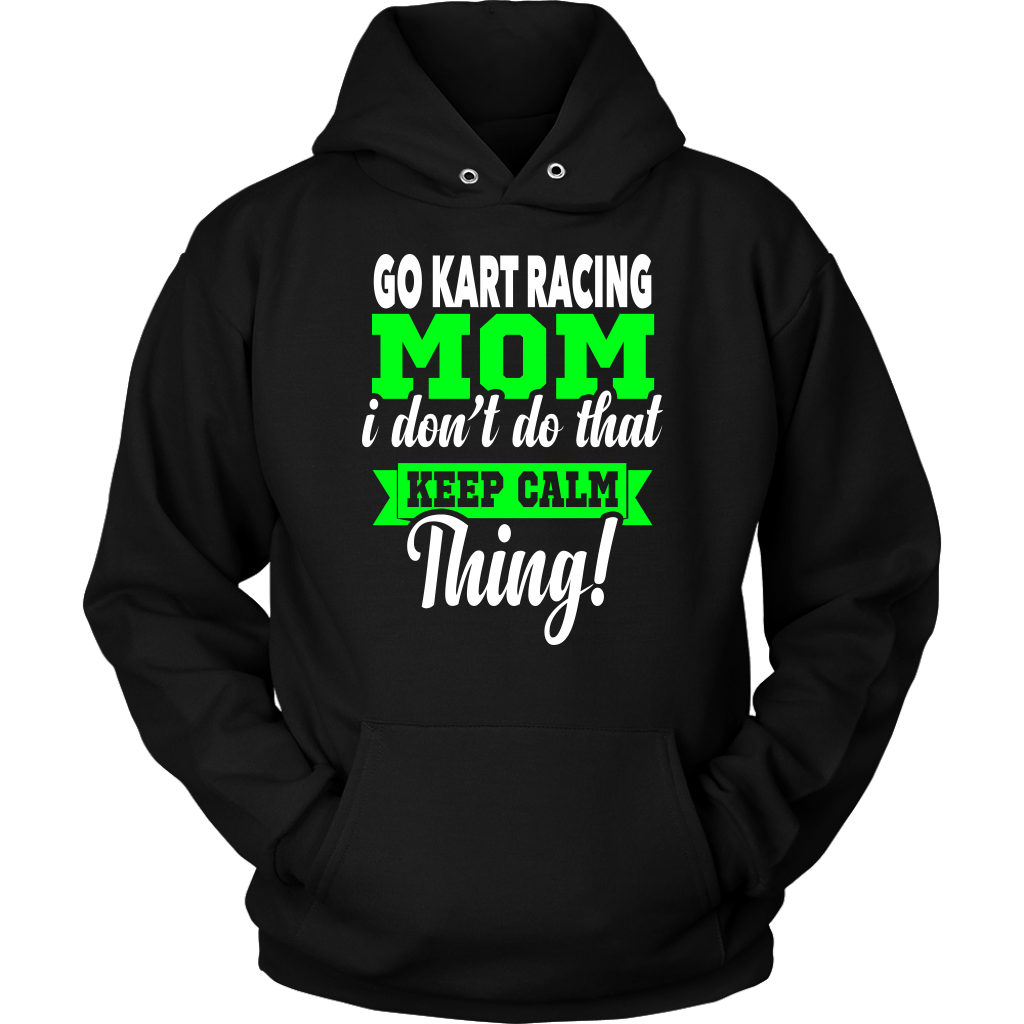 go kart racing mom t-shirts