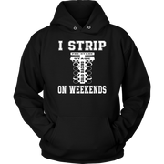 I Strip On Weekends Drag Racing T-Shirts