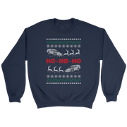 Dirt track racing modified ugly sweater