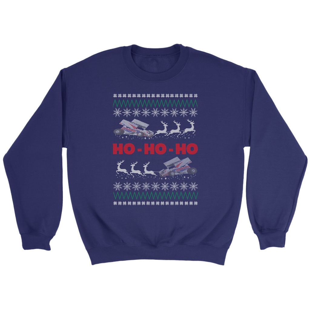 Sprint car ugly sweater