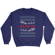 Dirt track racing modified ugly sweater