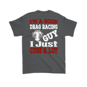 drag racing men's t-shirts