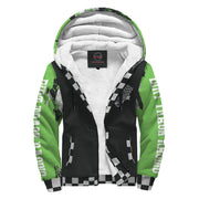 Custom Dirt Racing Sherpa Jacket Pistachio