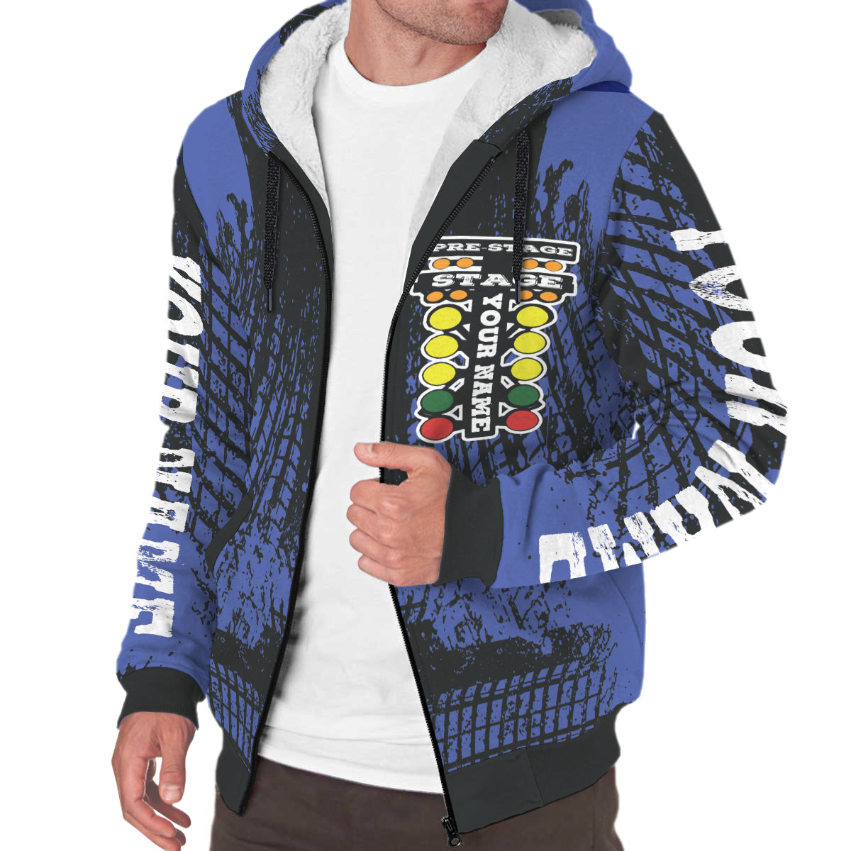 Drag Racing Sherpa Jacket