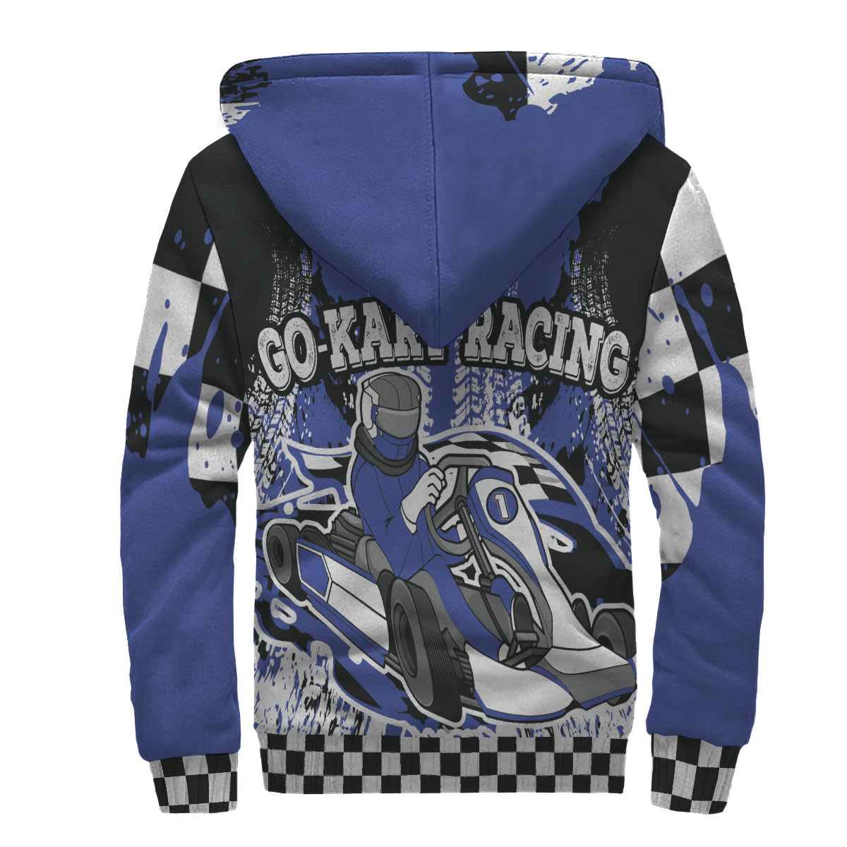Custom Sprint Car Racing Sherpa Jacket Pink