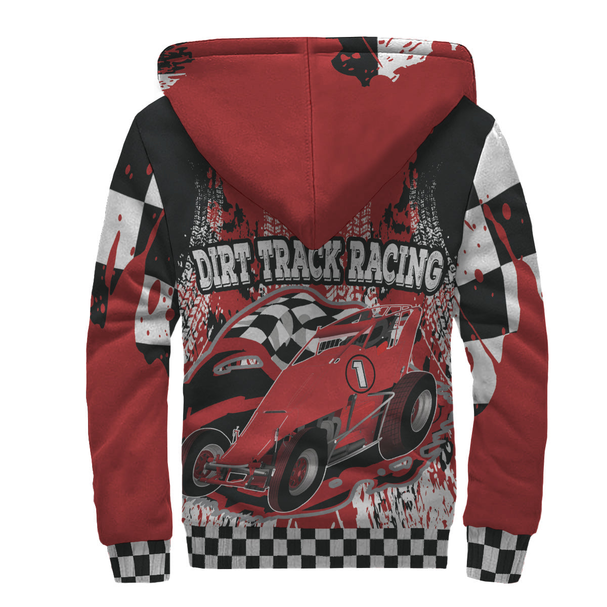 Custom Racing Sherpa Jacket Muddy