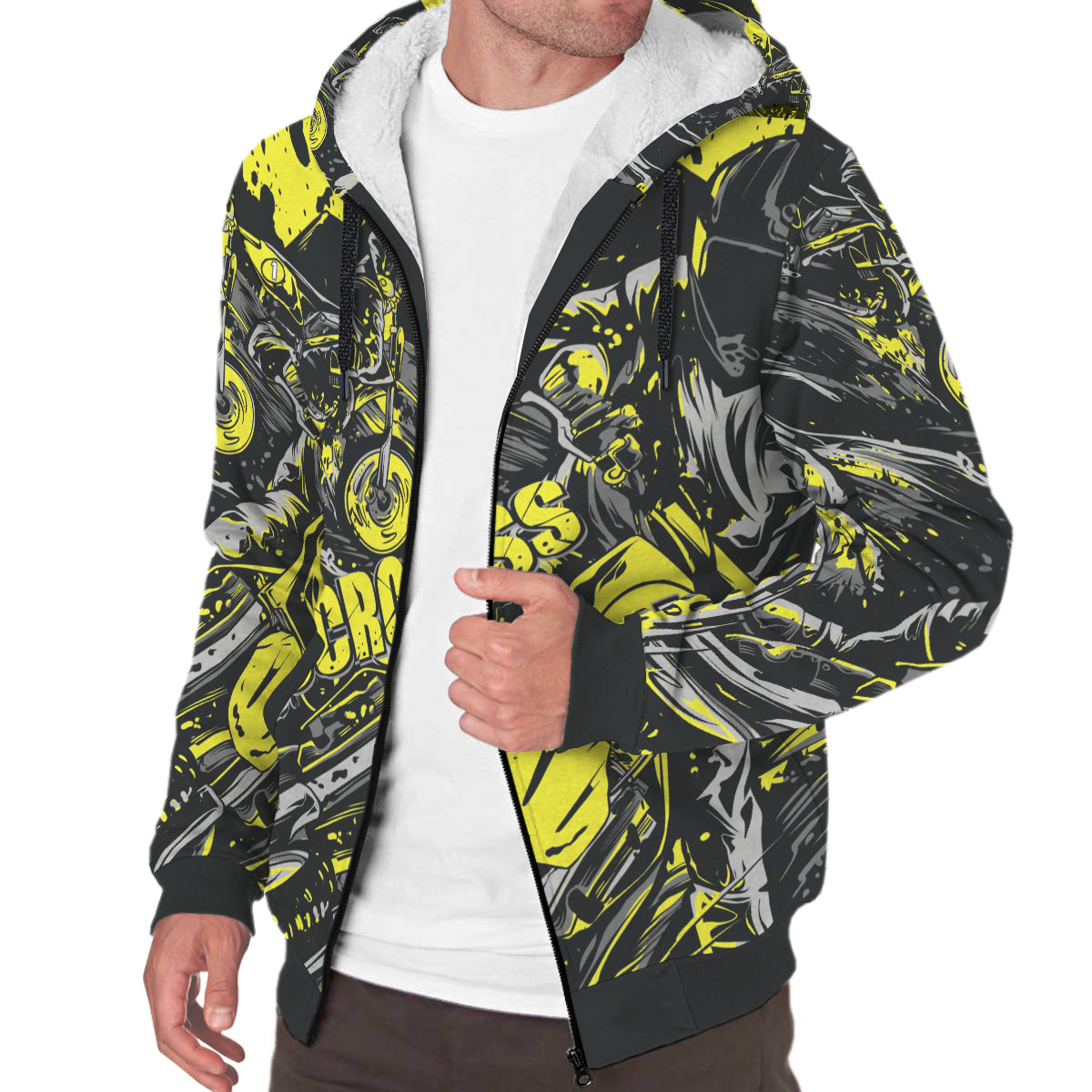 Custom Motocross Sherpa Jacket
