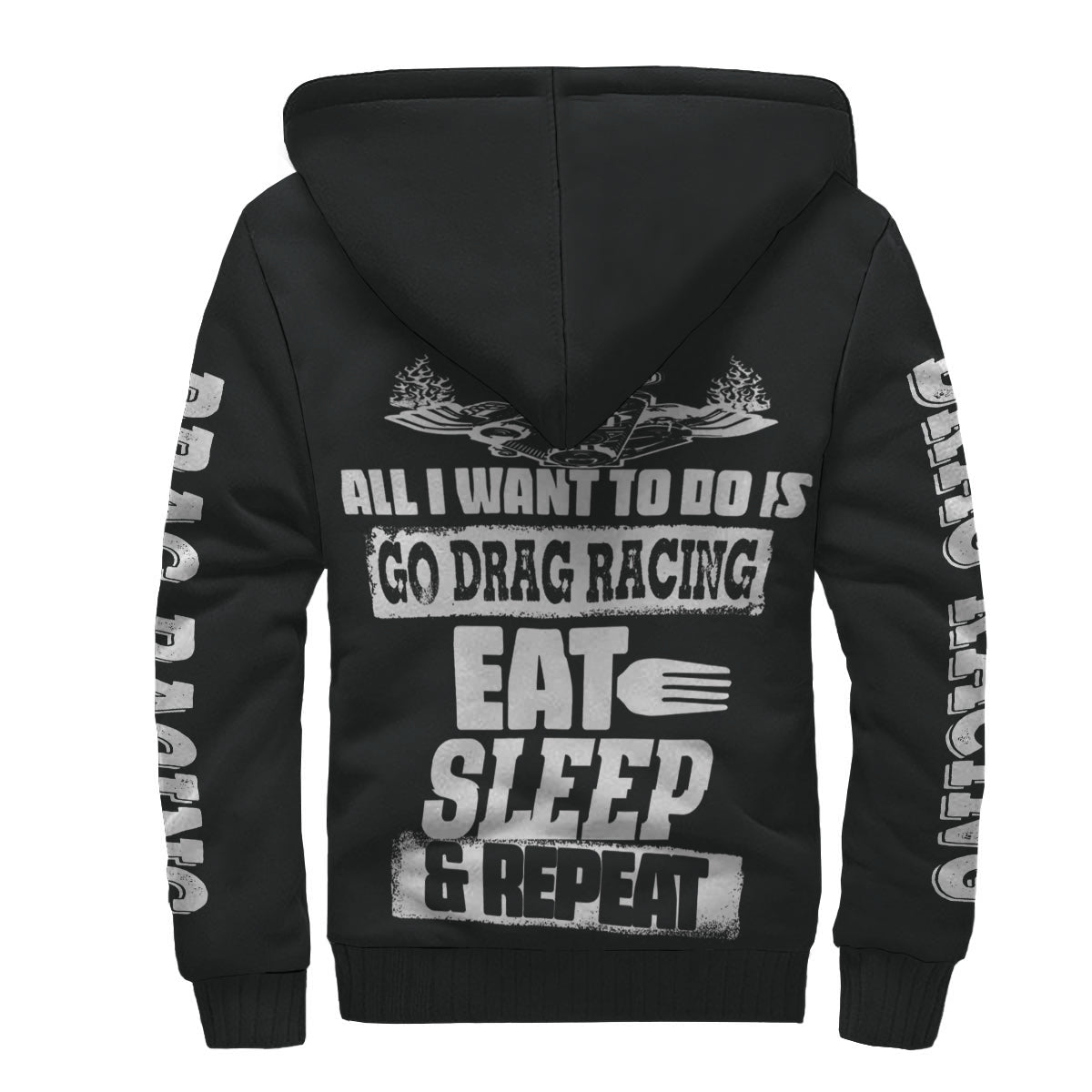 Drag Racing Sherpa Jacket