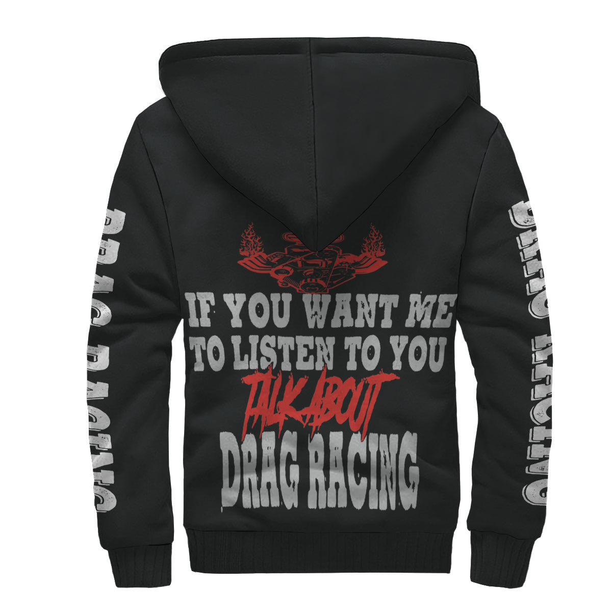 Drag Racing Sherpa Jacket