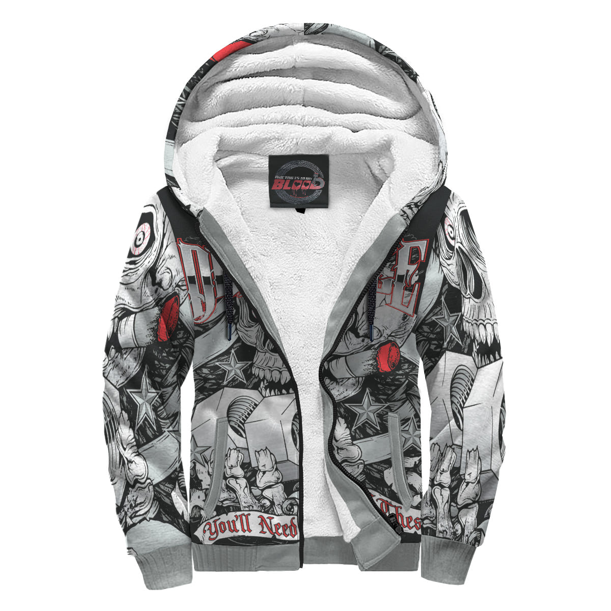 If You Wanna Drag Race Sherpa Jacket