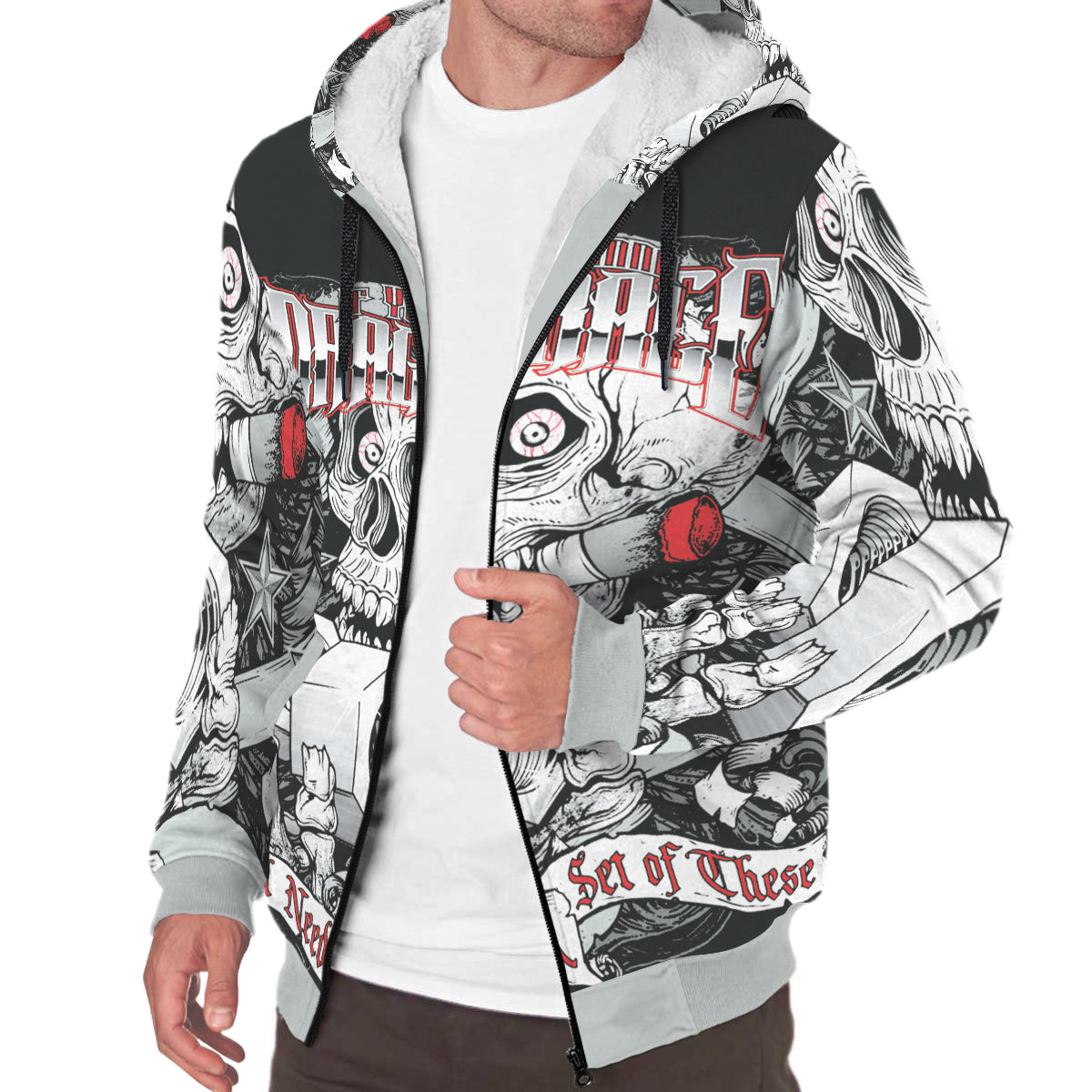 Drag Racing Sherpa Jacket